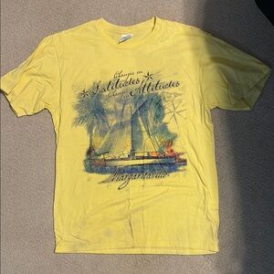 Yellow Margaritaville Graphic T-Shirt